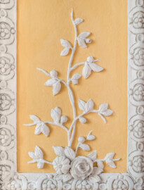 Schloss Bruchsal - Kammerflügel - Kammermusiksaal - Stuckdekorationen links der südwestlichen Tür (Saal ursprünglich gestaltet von Joachim Günther; heute genutzt von den Bruchsaler Schlosskonzerten) (aufgenommen im Juli 2019, am späten Nachmittag) Schloss Bruchsal - Kammerflügel - Kammermusiksaal - Stuckdekorationen links der südwestlichen Tür (Saal ursprünglich gestaltet von Joachim Günther; heute genutzt von den Bruchsaler Schlosskonzerten) (aufgenommen im Juli 2019, am späten Nachmittag)