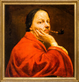 Schloss Bruchsal - Hauptbau / Corps de Logis - Von innen - Beletage - Pagenzimmer - Nordwand - Gemälde Nr. 64 - "Selbstbildnis" (gemalt von Johann Kupetzky; Inv.Nr. G 724) (aufgenommen im Oktober 2020, am Nachmittag) Schloss Bruchsal - Hauptbau / Corps de Logis - Von innen - Beletage - Pagenzimmer - Nordwand - Gemälde Nr. 64 - "Selbstbildnis" (gemalt von Johann Kupetzky; Inv.Nr. G 724) (aufgenommen im Oktober 2020, am Nachmittag)