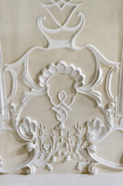 Bruchsal - Peterskirche / St. Peter - Von Innen - Westliches Querschiff - Gewölbe - Stuckarbeiten (aufgenommen im Oktober 2021, am frühen Nachmittag, nach der Renovierung) Bruchsal - Peterskirche / St. Peter - Von Innen - Westliches Querschiff - Gewölbe - Stuckarbeiten (aufgenommen im Oktober 2021, am frühen Nachmittag, nach der Renovierung)