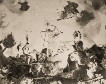 Schloss Bruchsal - Decke Marmorsaal - Seite 39 - Auszug aus: "Georg Maria Eckert: Das Schloss zu Bruchsal in Photographieen / Rococo Ornamente aus dem Schlosse zu Bruchsal, 1871"; Digitalisat der Württembergische Landesbibliothek Stuttgart; Persistente URL: http://digital.wlb-stuttgart.de/purl/bsz517721902; gemeinfrei Schloss Bruchsal - Decke Marmorsaal - Seite 39 - Auszug aus: "Georg Maria Eckert: Das Schloss zu Bruchsal in Photographieen / Rococo Ornamente aus dem Schlosse zu Bruchsal, 1871"; Digitalisat der Württembergische Landesbibliothek Stuttgart; Persistente URL: http://digital.wlb-stuttgart.de/purl/bsz517721902; gemeinfrei