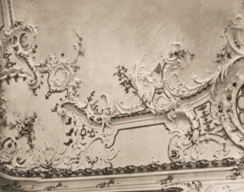 Schloss Bruchsal - Stuckornament - Seite 81 - Auszug aus: "Georg Maria Eckert: Das Schloss zu Bruchsal in Photographieen / Rococo Ornamente aus dem Schlosse zu Bruchsal, 1871"; Digitalisat der Württembergische Landesbibliothek Stuttgart; Persistente URL: http://digital.wlb-stuttgart.de/purl/bsz517721902; gemeinfrei Schloss Bruchsal - Stuckornament - Seite 81 - Auszug aus: "Georg Maria Eckert: Das Schloss zu Bruchsal in Photographieen / Rococo Ornamente aus dem Schlosse zu Bruchsal, 1871"; Digitalisat der Württembergische Landesbibliothek Stuttgart; Persistente URL: http://digital.wlb-stuttgart.de/purl/bsz517721902; gemeinfrei