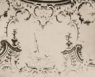 Schloss Bruchsal - Stuckornament - Seite 87 - Auszug aus: "Georg Maria Eckert: Das Schloss zu Bruchsal in Photographieen / Rococo Ornamente aus dem Schlosse zu Bruchsal, 1871"; Digitalisat der Württembergische Landesbibliothek Stuttgart; Persistente URL: http://digital.wlb-stuttgart.de/purl/bsz517721902; gemeinfrei Schloss Bruchsal - Stuckornament - Seite 87 - Auszug aus: "Georg Maria Eckert: Das Schloss zu Bruchsal in Photographieen / Rococo Ornamente aus dem Schlosse zu Bruchsal, 1871"; Digitalisat der Württembergische Landesbibliothek Stuttgart; Persistente URL: http://digital.wlb-stuttgart.de/purl/bsz517721902; gemeinfrei