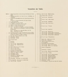 Das Bruchsaler Schloss - Verzeichnis der Tafeln (Mappe "Fritz Hirsch: Das Bruchsaler Schloss aus Anlass der Renovation (1900-1909)", erschienen: Heidelberg, Carl Winter's Universitätsbuchhandlung, 1910; Mappe aus dem Bestand des Städtischen Museums Bruchsal; Reproduktion durch Dr. Manfred Schneider, mit freundlicher Genehmigung des Museums) Das Bruchsaler Schloss - Verzeichnis der Tafeln (Mappe "Fritz Hirsch: Das Bruchsaler Schloss aus Anlass der Renovation (1900-1909)", erschienen: Heidelberg, Carl Winter's Universitätsbuchhandlung, 1910; Mappe aus dem Bestand des Städtischen Museums Bruchsal; Reproduktion durch Dr. Manfred Schneider, mit freundlicher Genehmigung des Museums)