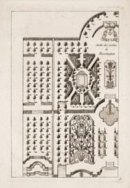 Schloss und Schlossgarten Schwetzingen - Tafel 13 "Suitte des jardins de Bessingen" des Werks "George Louis Le Rouge: Detail des nouveaux jardins a la mode. 6e cahier. Serrail et jardins du grand seigneur - 1777" (Bildnachweis: University of Wisconsin, https://digital.library.wisc.edu/1711.dl/VVHZLYPGHF4LT8E, Public Domain) Schloss und Schlossgarten Schwetzingen - Tafel 13 "Suitte des jardins de Bessingen" des Werks "George Louis Le Rouge: Detail des nouveaux jardins a la mode. 6e cahier. Serrail et jardins du grand seigneur - 1777" (Bildnachweis: University of Wisconsin, https://digital.library.wisc.edu/1711.dl/VVHZLYPGHF4LT8E, Public Domain)