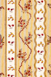 Schloss und Schlossgarten Schwetzingen - Schloss - Mittelbau - Von innen - 1. Obergeschoss - Appartment des Kurfürsten - Arbeitskabinett - Westwand - Ausschnitt aus der Stofftapete mit persischem Muster ("Dessin Perse") mit Blumendekor (Nachwebung nach erhaltenem originalem Tapetenrest) (aufgenommen im Februar 2026, um die Mittagszeit) Schloss und Schlossgarten Schwetzingen - Schloss - Mittelbau - Von innen - 1. Obergeschoss - Appartment des Kurfürsten - Arbeitskabinett - Westwand - Ausschnitt aus der Stofftapete mit persischem Muster ("Dessin Perse") mit Blumendekor (Nachwebung nach erhaltenem originalem Tapetenrest) (aufgenommen im Februar 2026, um die Mittagszeit)