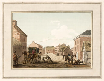 Schloss und Schlossgarten Schwetzingen - "XVI. The entrance into Tatton park from the end of the town of Knutsford. This idea not being carried into execution, the plate was not originally intended to have been here introduced, especially as the architectural design for the entrance gate is not yet finished; but after the MS. of Tatton had been so unfairly misrepresented, it became necessary to insert the Chapter VII. instead of other matter, which had been actually prepared for this Volume." aus "Humphry Repton - Sketches and hints on landscape gardening - 1794" (Bildnachweis: University of Wisconsin, https://digital.library.wisc.edu/1711.dl/GRI3MYTLTX2GJ86, gemeinfrei) Schloss und Schlossgarten Schwetzingen - "XVI. The entrance into Tatton park from the end of the town of Knutsford. This idea not being carried into execution, the plate was not originally intended to have been here introduced, especially as the architectural design for the entrance gate is not yet finished; but after the MS. of Tatton had been so unfairly misrepresented, it became necessary to insert the Chapter VII. instead of other matter, which had been actually prepared for this Volume." aus "Humphry Repton - Sketches and hints on landscape gardening - 1794" (Bildnachweis: University of Wisconsin, https://digital.library.wisc.edu/1711.dl/GRI3MYTLTX2GJ86, gemeinfrei)