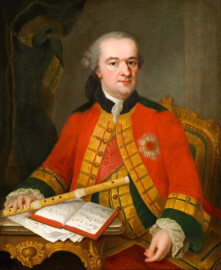 Schloss und Schlossgarten Schwetzingen - Bildnis Kurfürst Carl Theodor, um 1760/65 (Maler: Carl Heinrich Brandt (1724-1787); Bildnachweis: Bayerische Staatsgemäldesammlungen, https://www.sammlung.pinakothek.de/de/artwork/9pL3KodLeb, CC BY-SA 4.0) Schloss und Schlossgarten Schwetzingen - Bildnis Kurfürst Carl Theodor, um 1760/65 (Maler: Carl Heinrich Brandt (1724-1787); Bildnachweis: Bayerische Staatsgemäldesammlungen, https://www.sammlung.pinakothek.de/de/artwork/9pL3KodLeb, CC BY-SA 4.0)